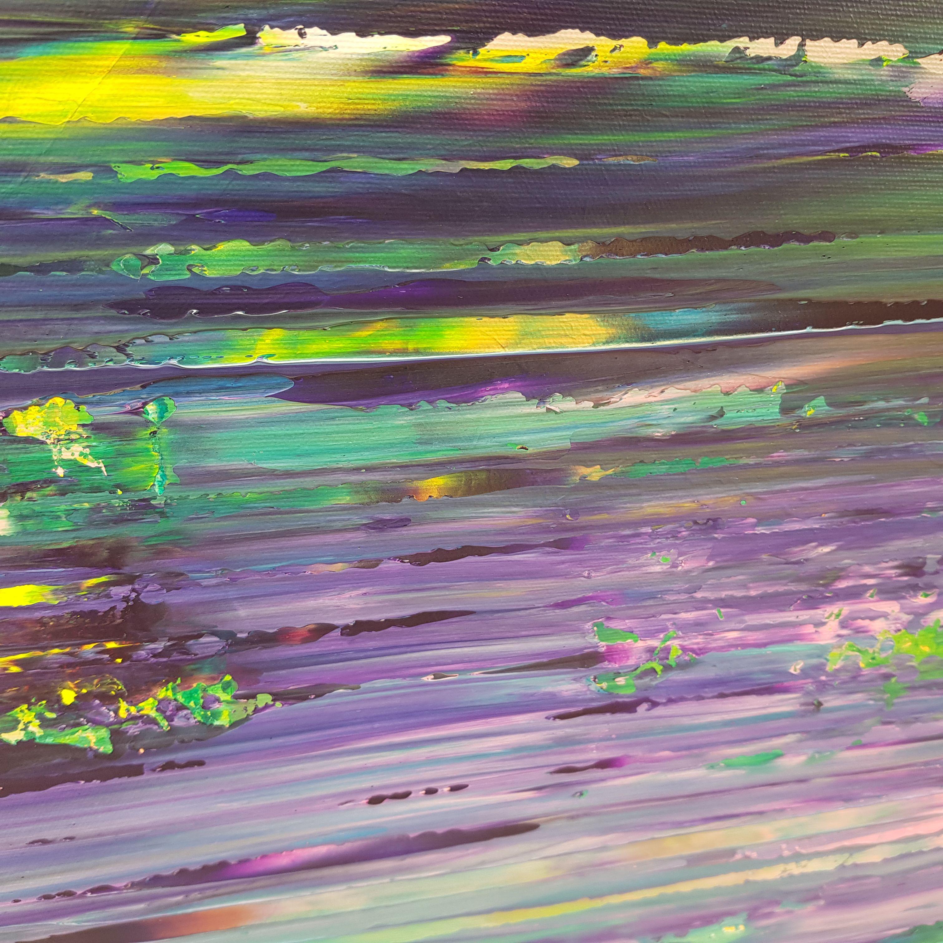 I colori del tramonto, Pittura, Acrilico su tela - Painting Astratto di Ivana Olbricht