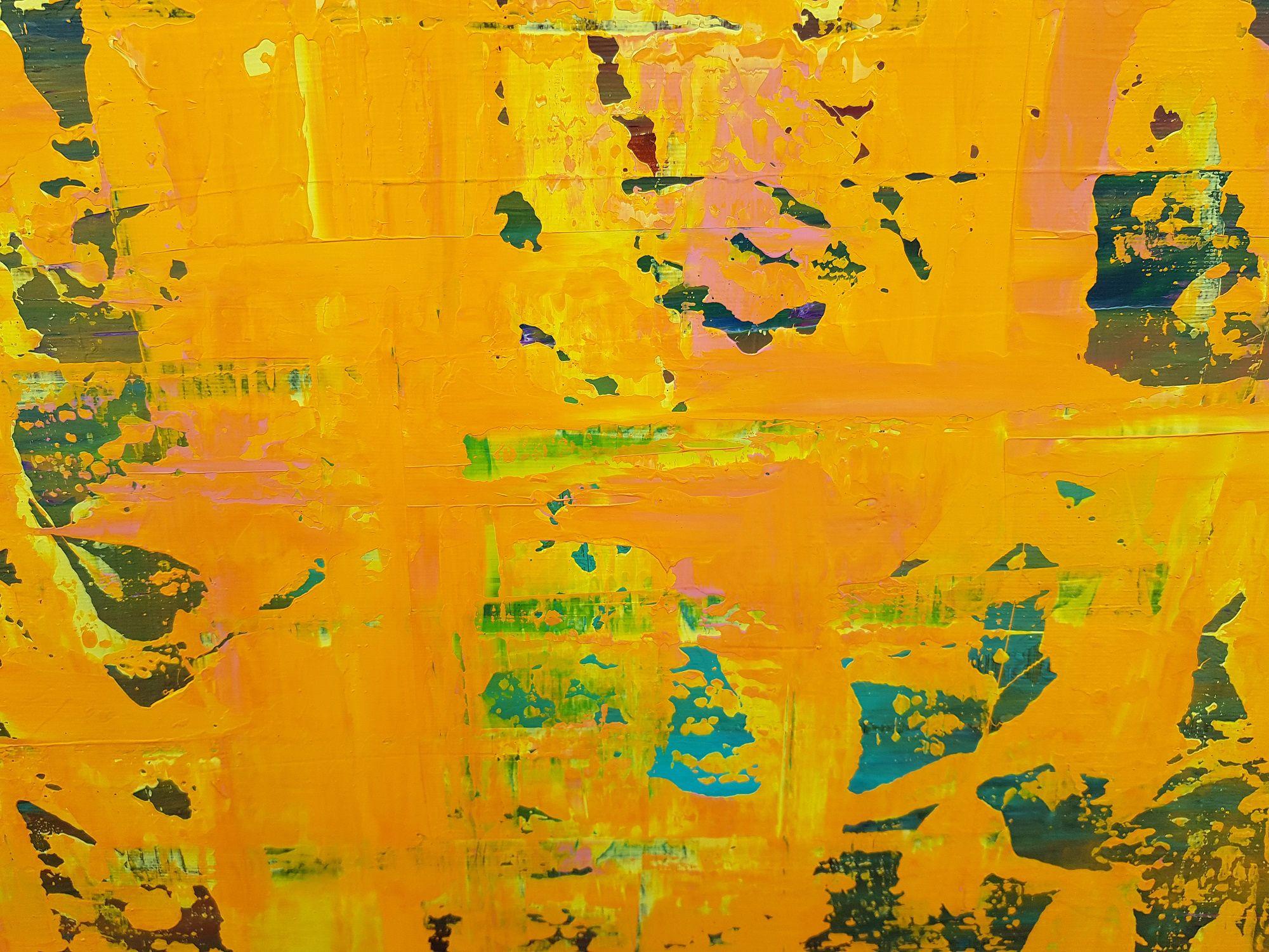 Aprile pazzo n. 3 - Trittico, Pittura, Acrilico su tela - Painting Astratto di Ivana Olbricht