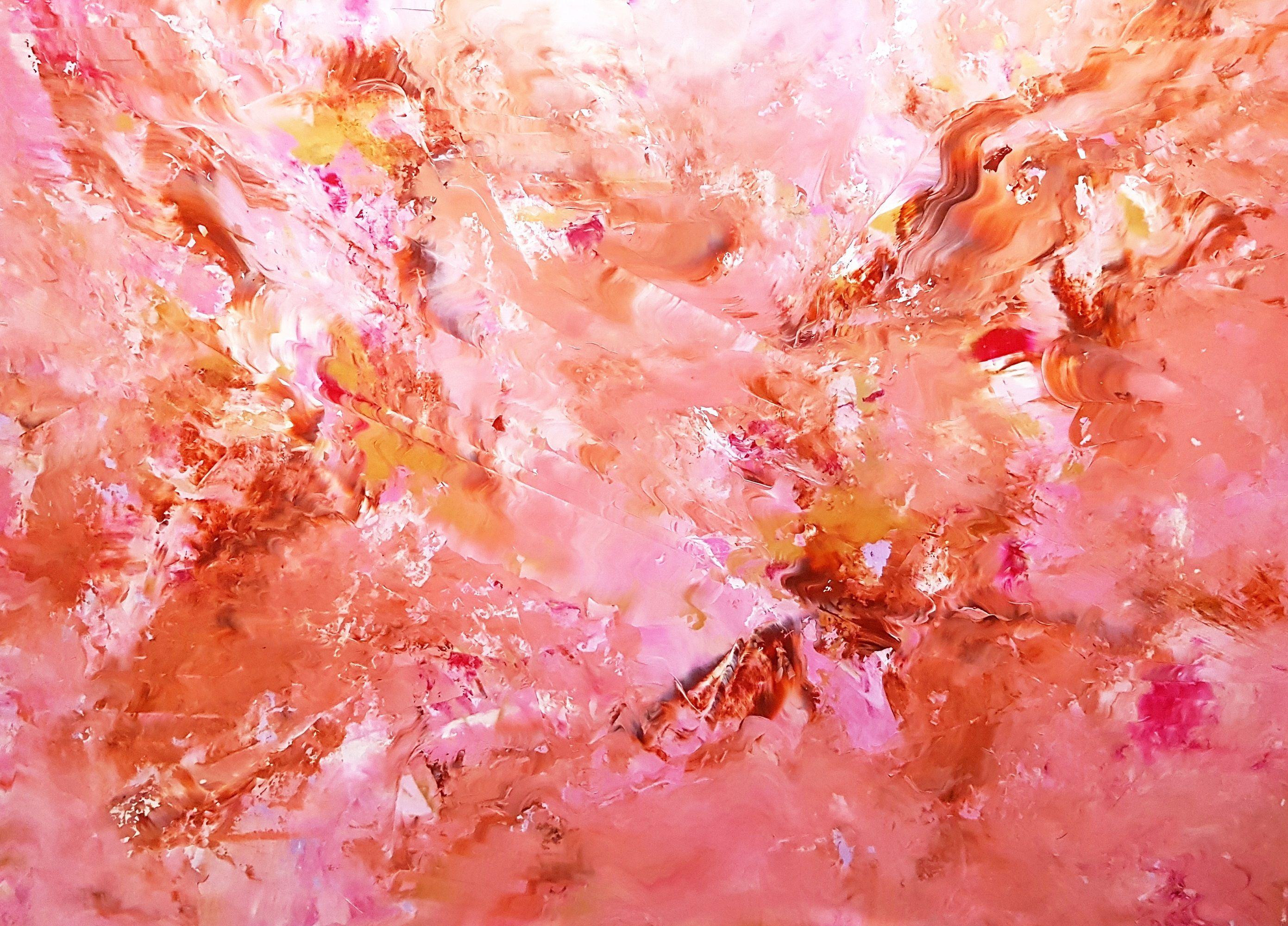 Ivana Olbricht Abstract Painting - Enter my Soul, Painting, Acrylic on Canvas