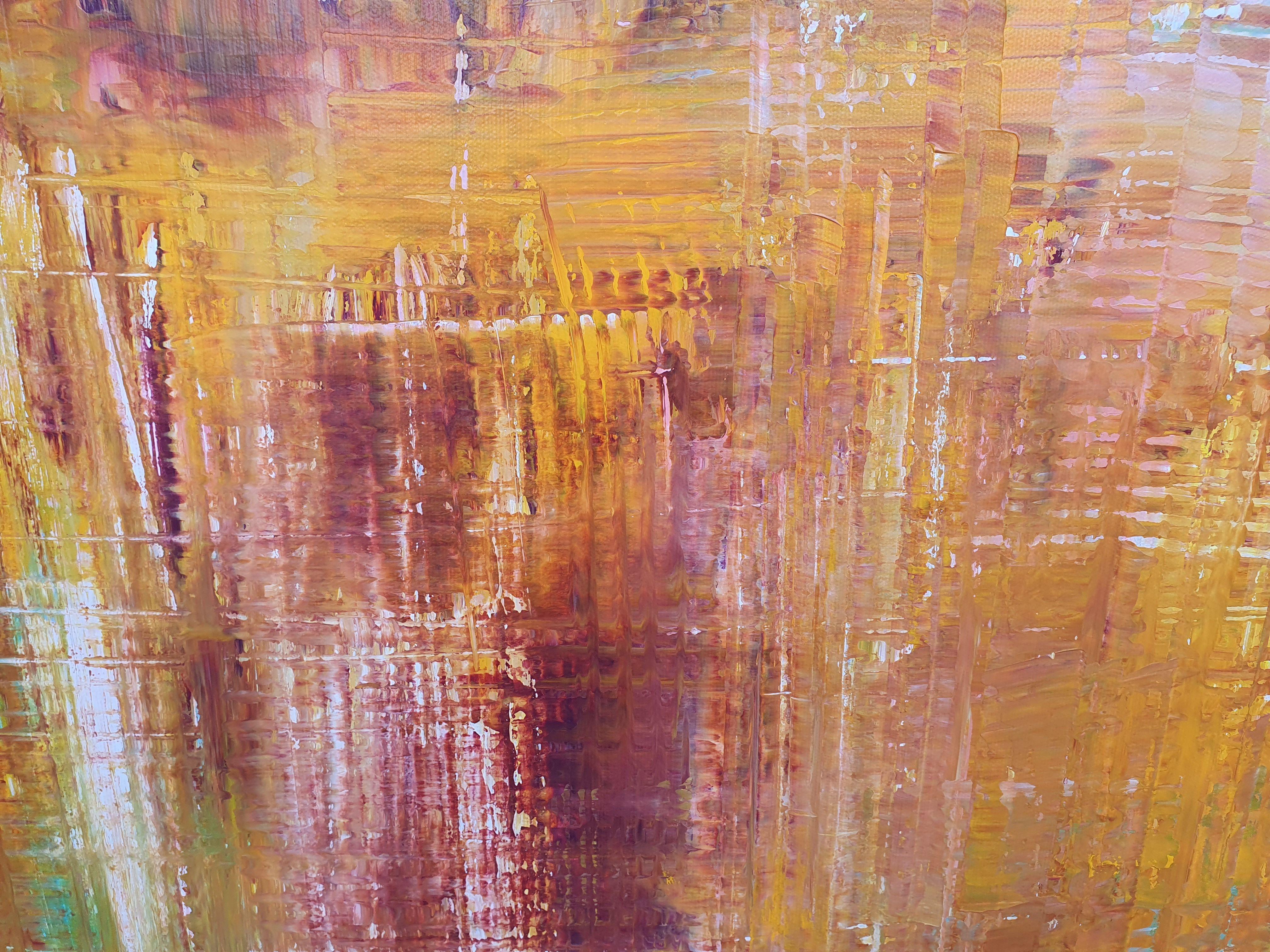 Aspettati il meglio, Pittura, Acrilico su tela - Painting Astratto di Ivana Olbricht