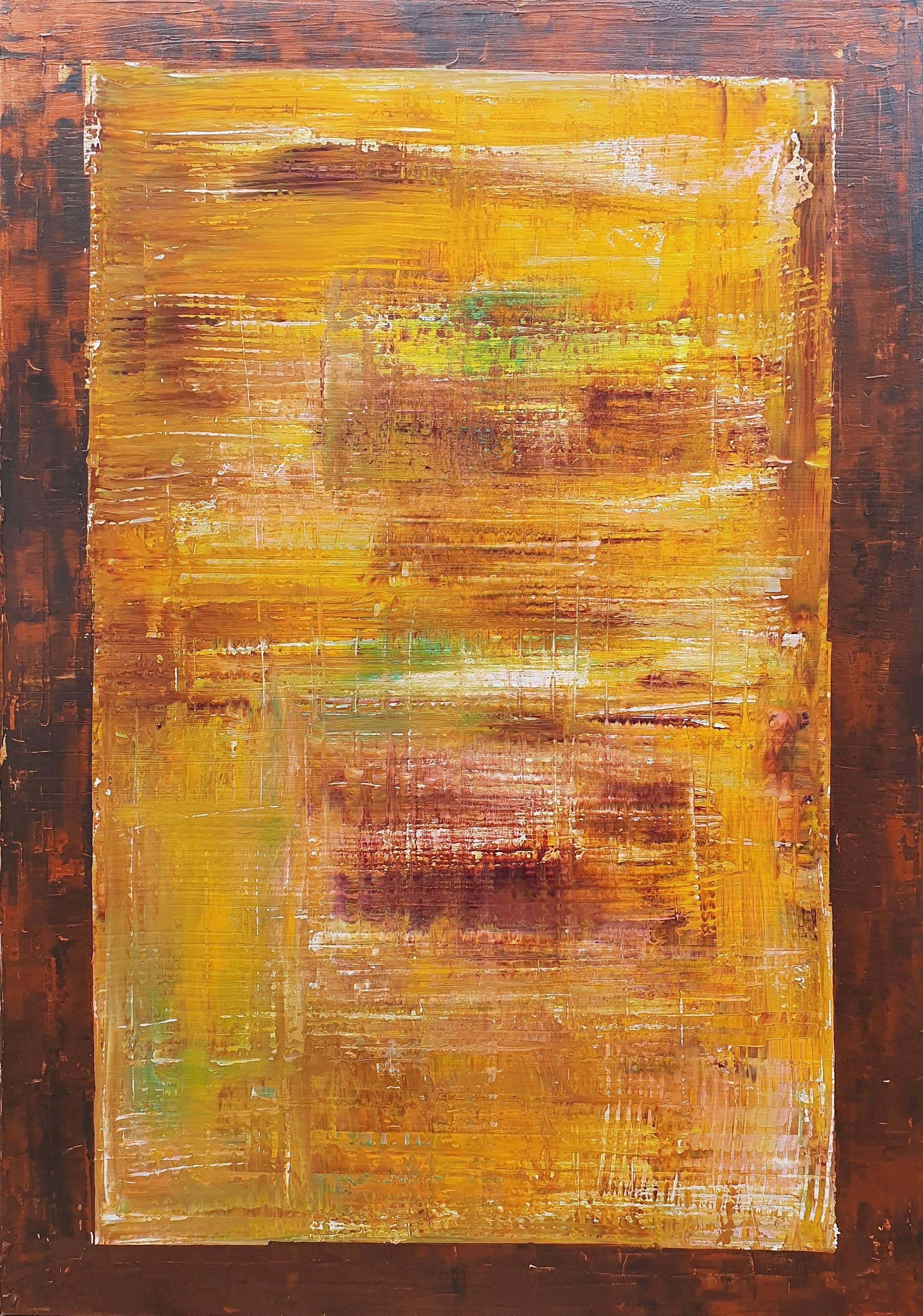 Abstract Painting di Ivana Olbricht - Aspettati il meglio, Pittura, Acrilico su tela