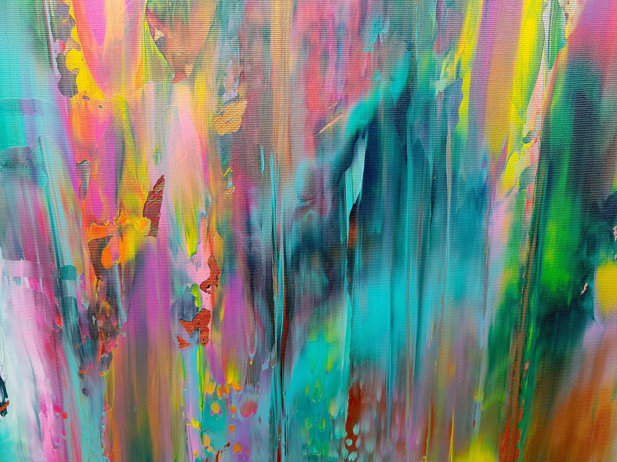 Bacio gelato, Pittura, Acrilico su tela - Painting Astratto di Ivana Olbricht