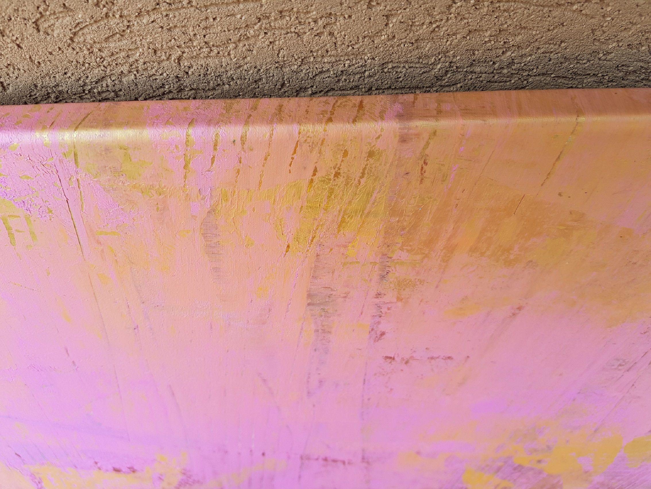 Moisson d'amour, Peinture, Acrylique sur toile - Abstrait Painting par Ivana Olbricht