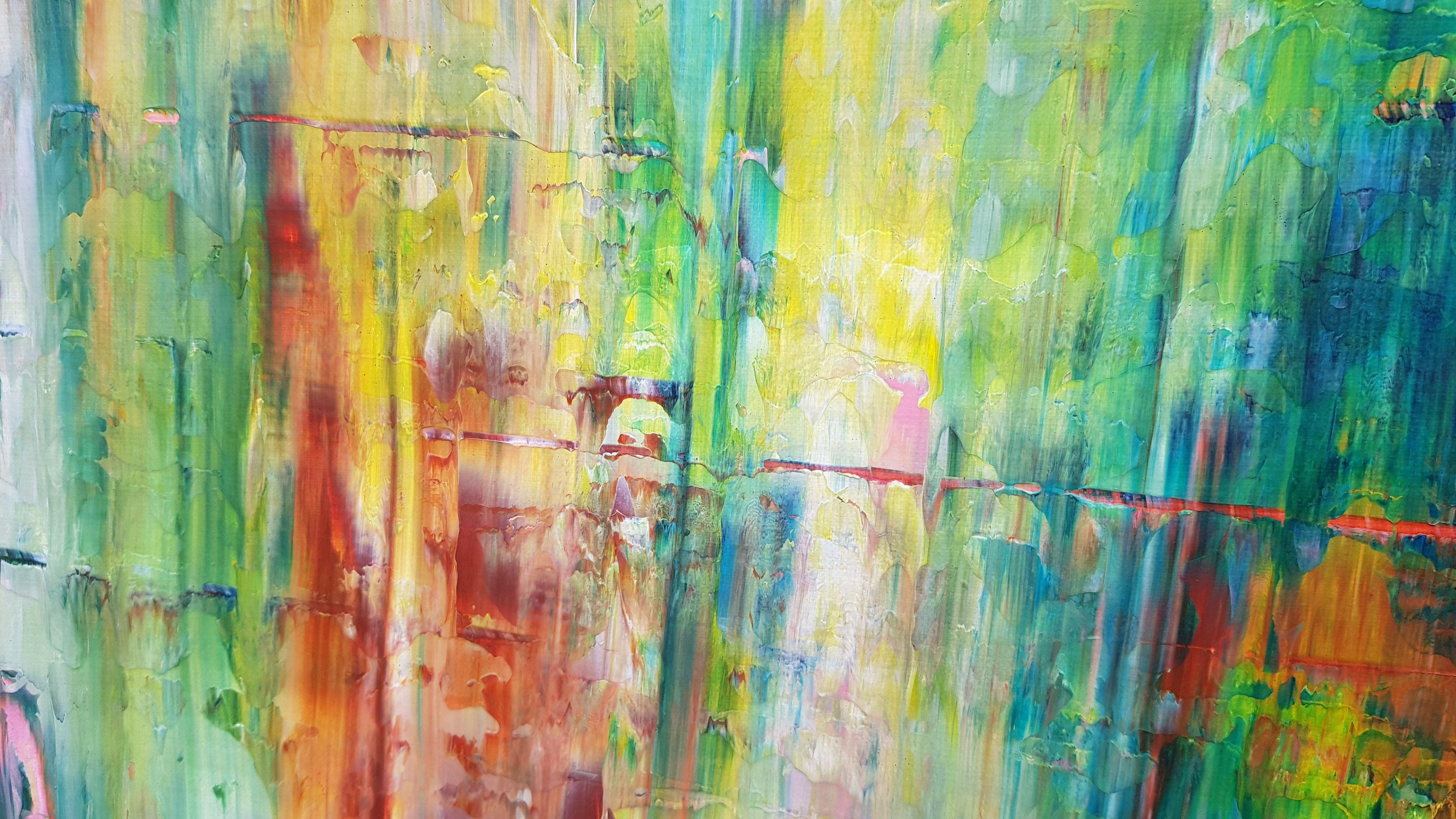 Hidden miracles, Painting, Acrylic on Canvas For Sale 1