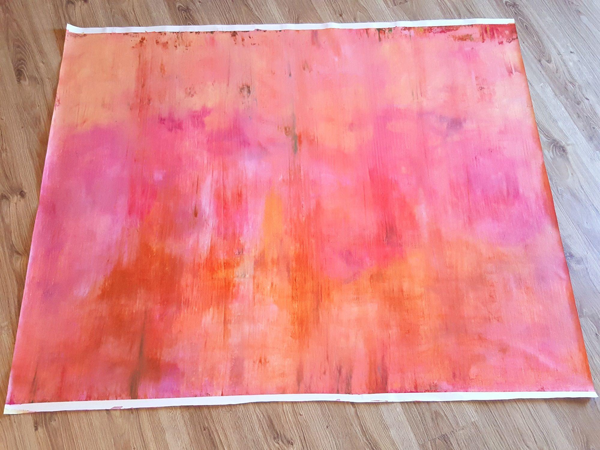 In the pink fog - XXL abstract, Painting, Acrylic on Canvas 1