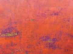 Lava rocks - XXL abstract landscape, Painting, Acrylic on Canvas