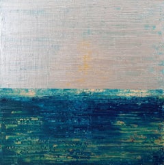Nebliger Horizont, Malerei, Acryl auf Leinwand