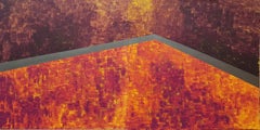 Used On the hot roof No.2 - diptych, Painting, Acrylic on Canvas