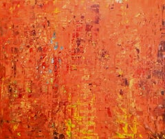 Orange bath, Painting, Acrylic on Canvas