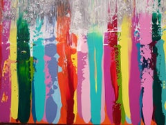 Playing all day long, Painting, Acrylic on Canvas