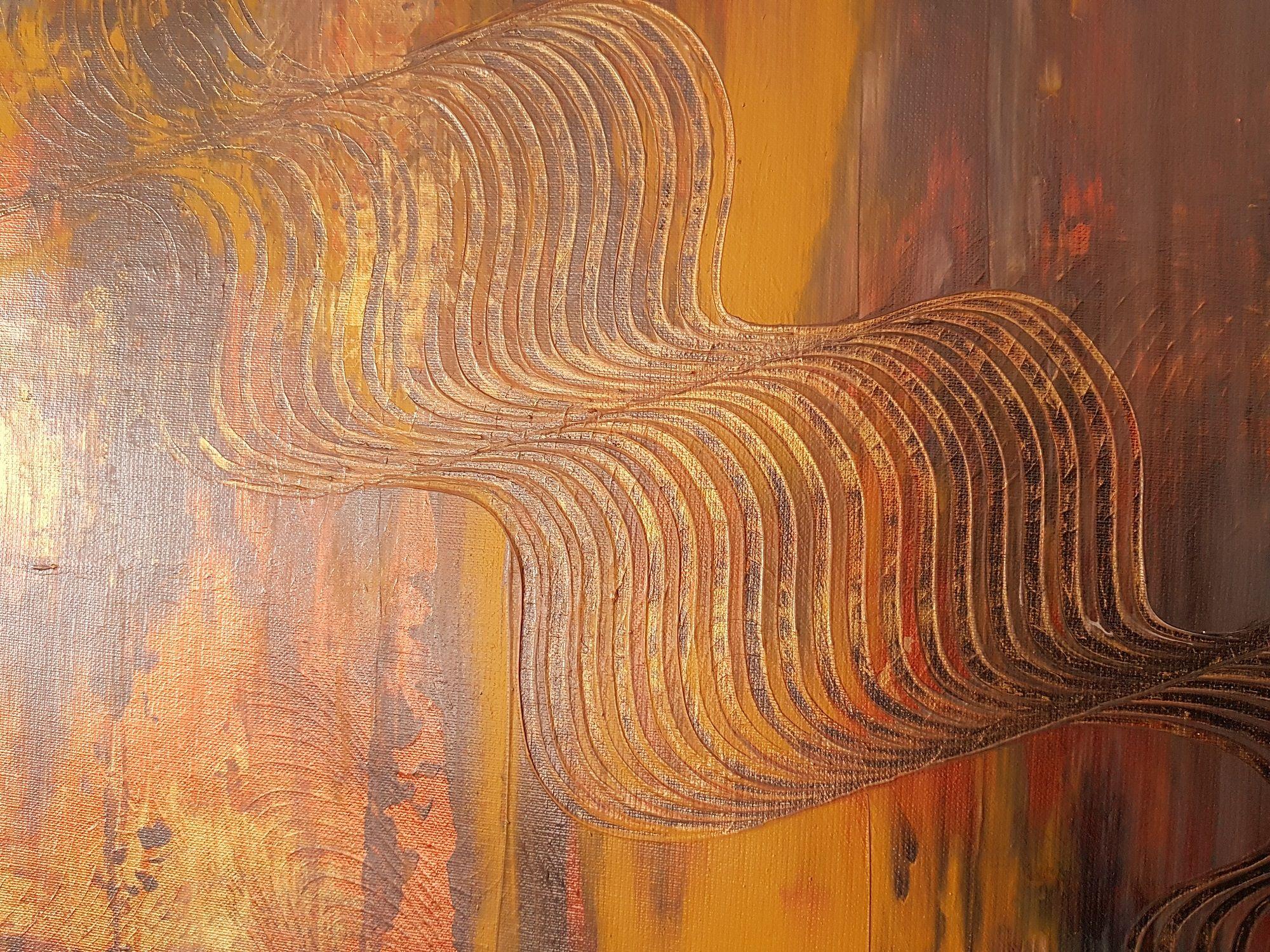 Cambio repentino, Pintura, Acrílico sobre lienzo - Painting de Ivana Olbricht