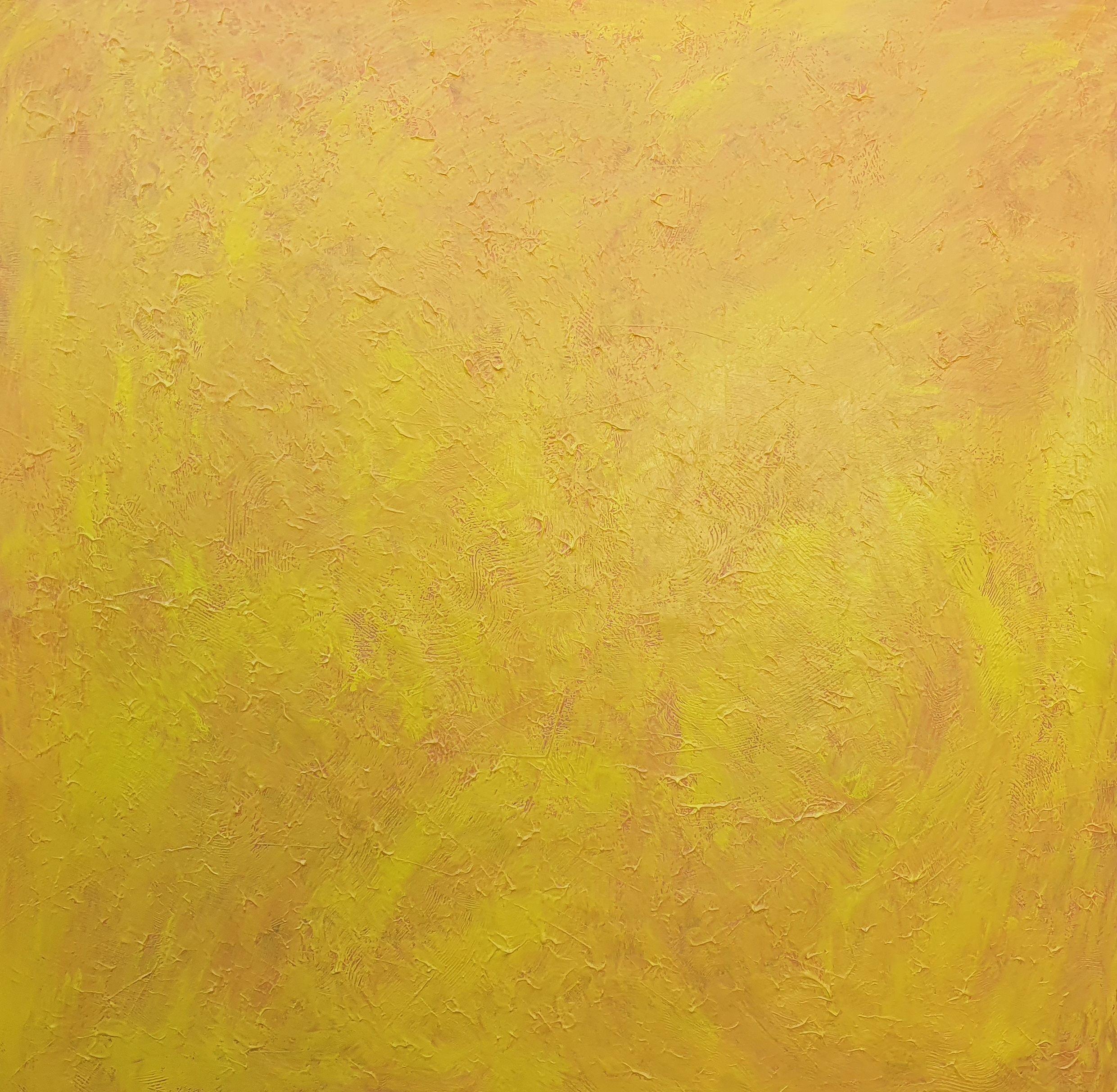 Le vibrazioni del sole, Pittura, Acrilico su tela - Painting di Ivana Olbricht