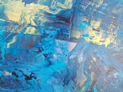 Throught the clouds of life, Painting, Acrylic on Canvas