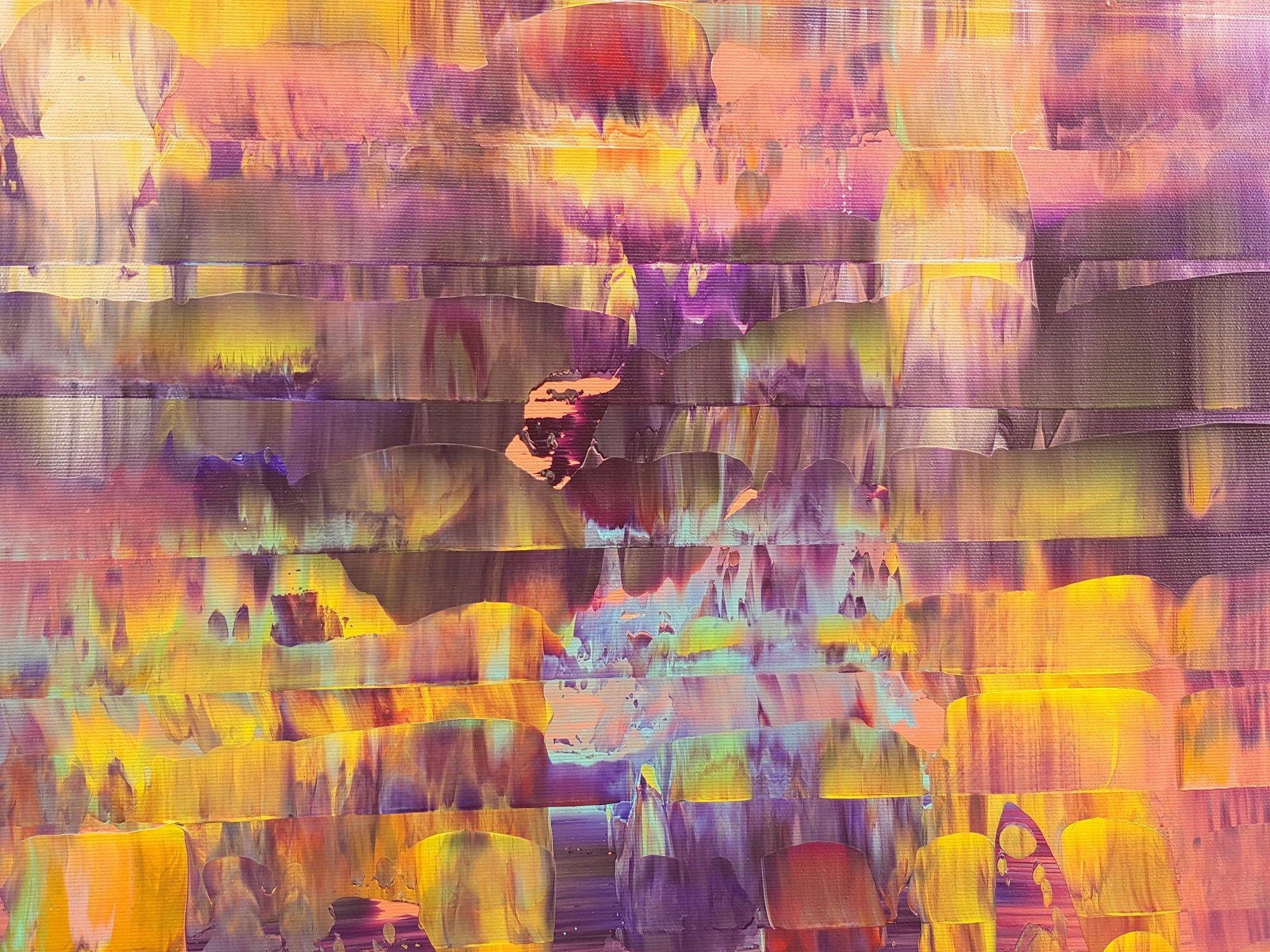 Regno irraggiungibile, Pittura, Acrilico su tela - Painting Astratto di Ivana Olbricht