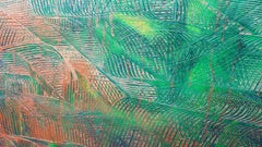 Vibrations of the Earth, Malerei, Acryl auf Leinwand