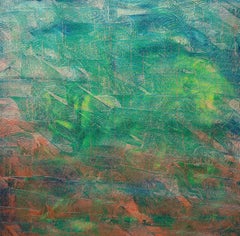 Vibrations of the Earth, Malerei, Acryl auf Leinwand