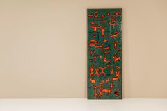 Tavolino in ceramica Ivanhoe Gambini, Italia, anni '40