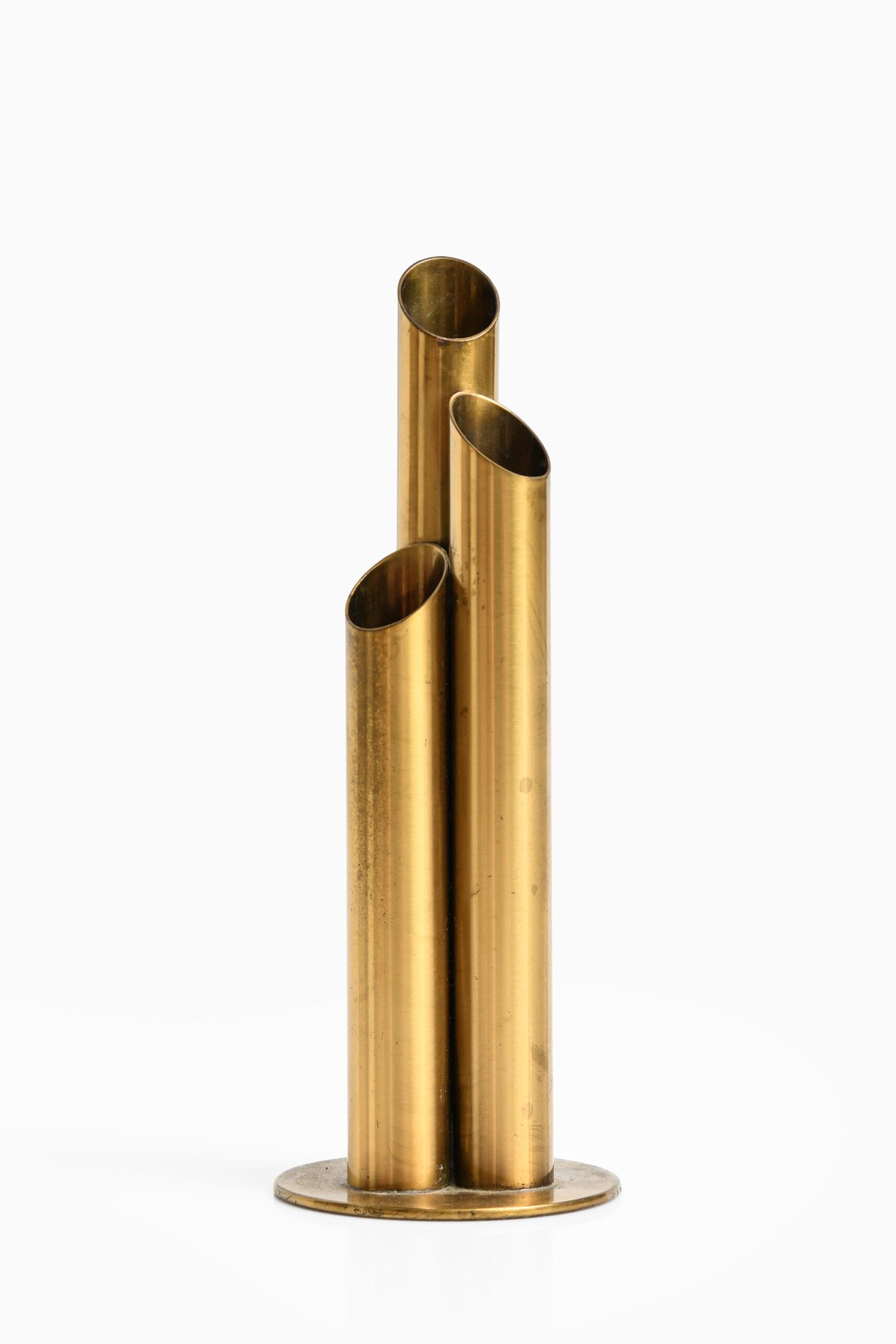 Suédois Vase Ivar Ålenius Björk Produit par Ystad-Metall en Suède en vente