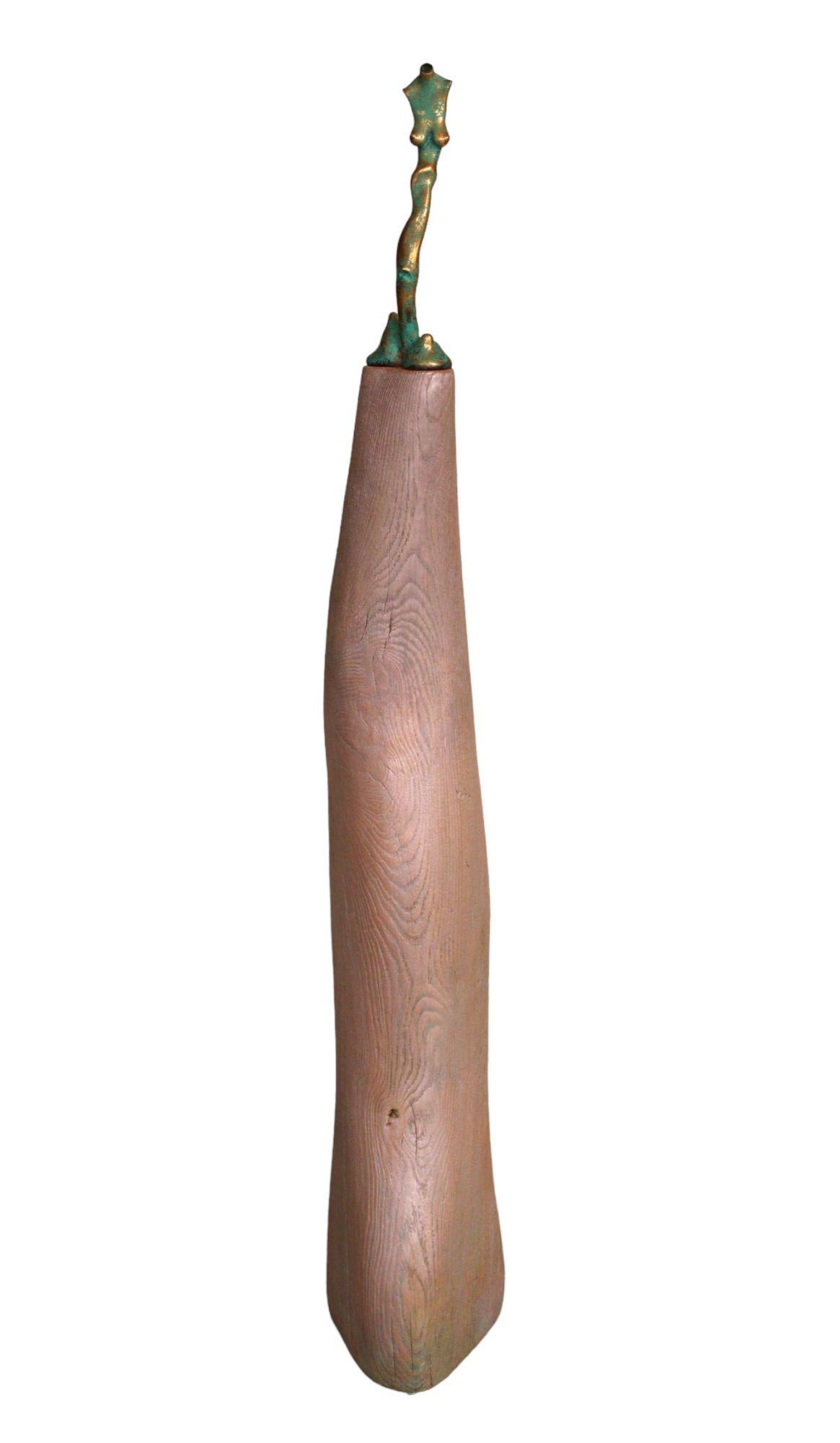 Ivars Miķelsons (1962) , Bronce H 137 cm; A 28 cm; P 10 cm - Sculpture de Ivars Mikelsons