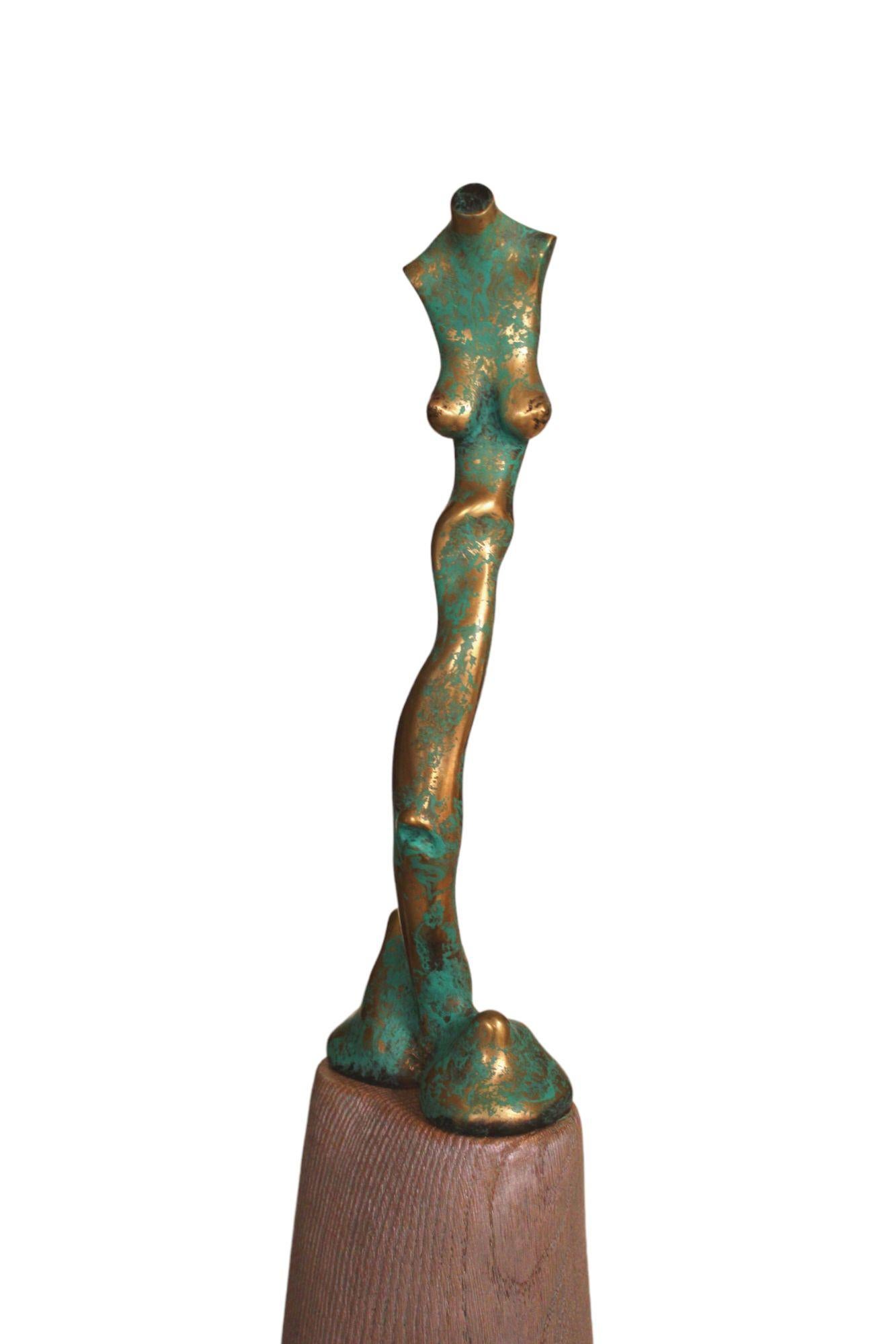Ivars Miķelsons (1962) , Bronce H 137 cm; A 28 cm; P 10 cm