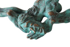 Ivars Miķelsons (1962) - I still want to sleep  Bronze H 66 cm; W 30 cm; L 40 cm
