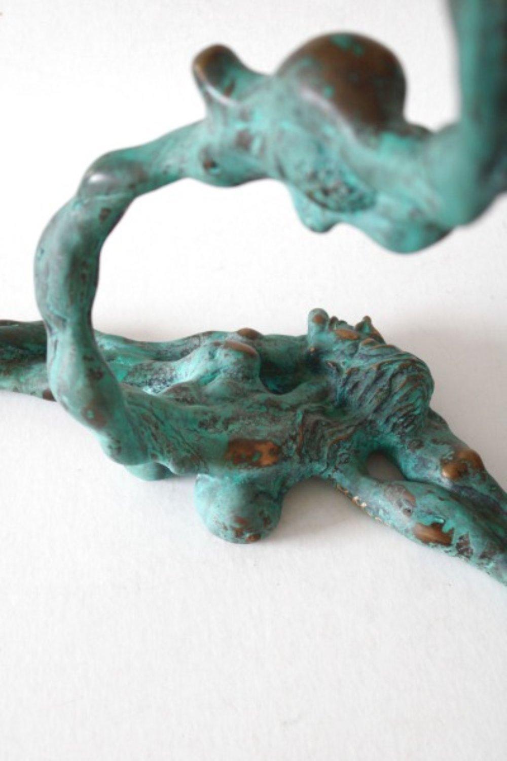 
Ivars Miķelsons (1962) - Ich will noch schlafen Bronze H 66 cm; B 30 cm; L 40 cm