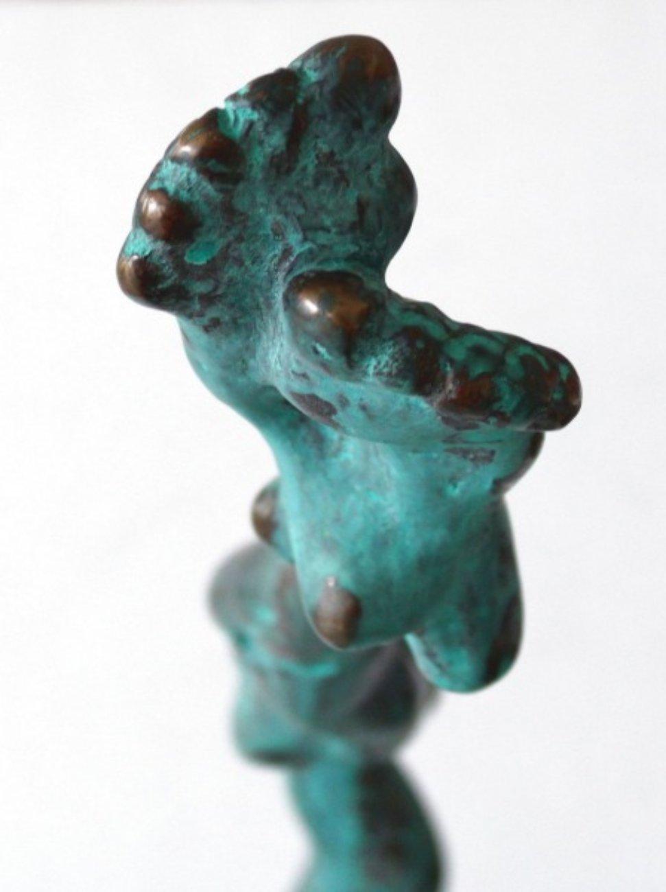 Ivars Miķelsons (1962) - Ich will noch schlafen  Bronze H 66 cm; B 30 cm; L 40 cm im Angebot 1