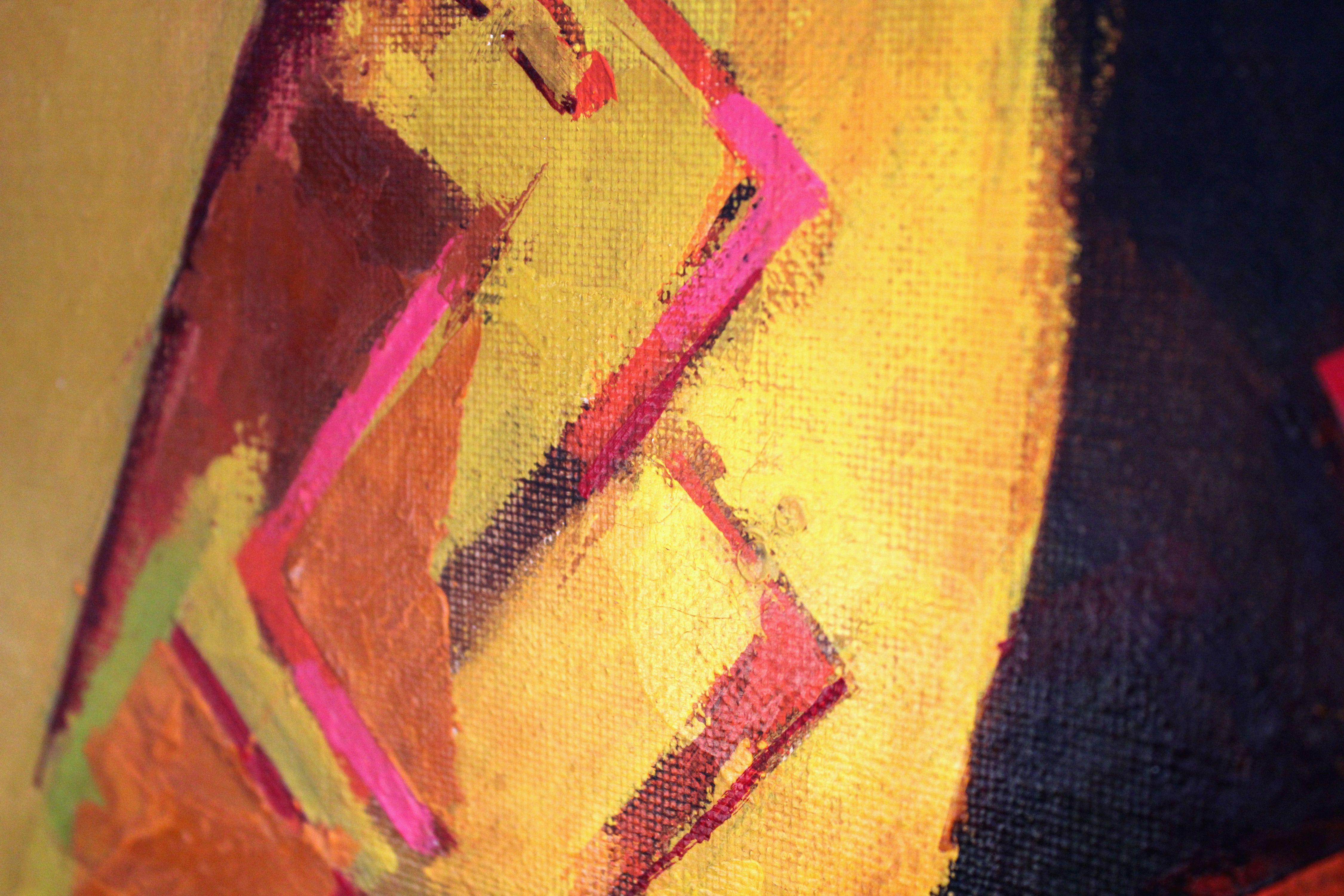 Ícaro. 1981. Óleo sobre lienzo, 100x150 cm en venta 5