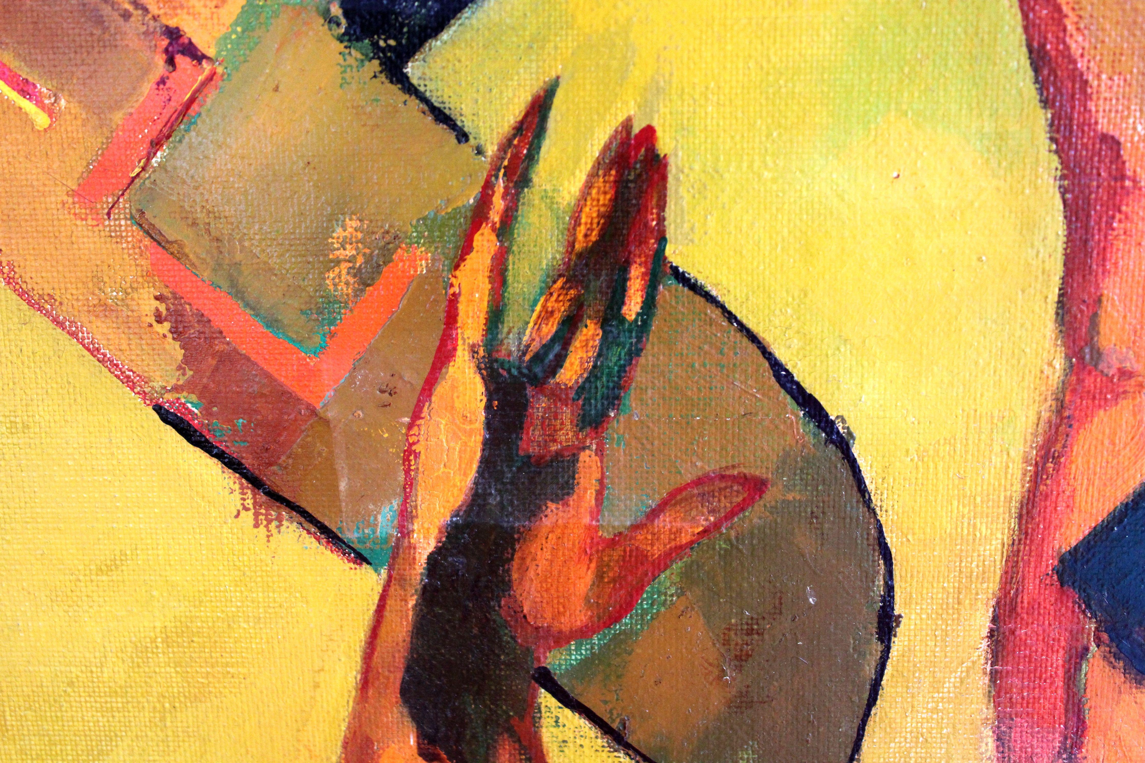 Ícaro. 1981. Óleo sobre lienzo, 100x150 cm en venta 8
