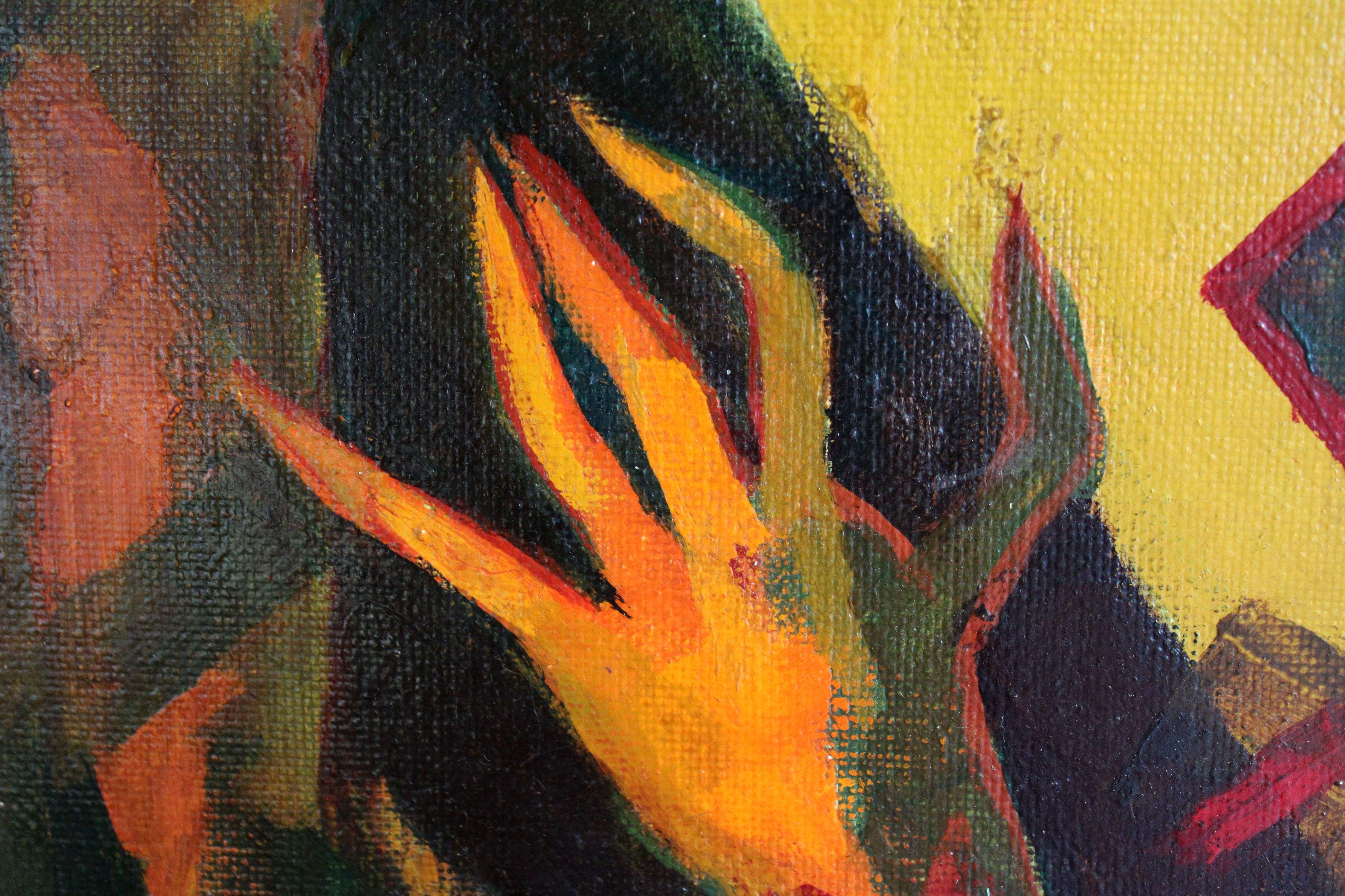 Ícaro. 1981. Óleo sobre lienzo, 100x150 cm en venta 10