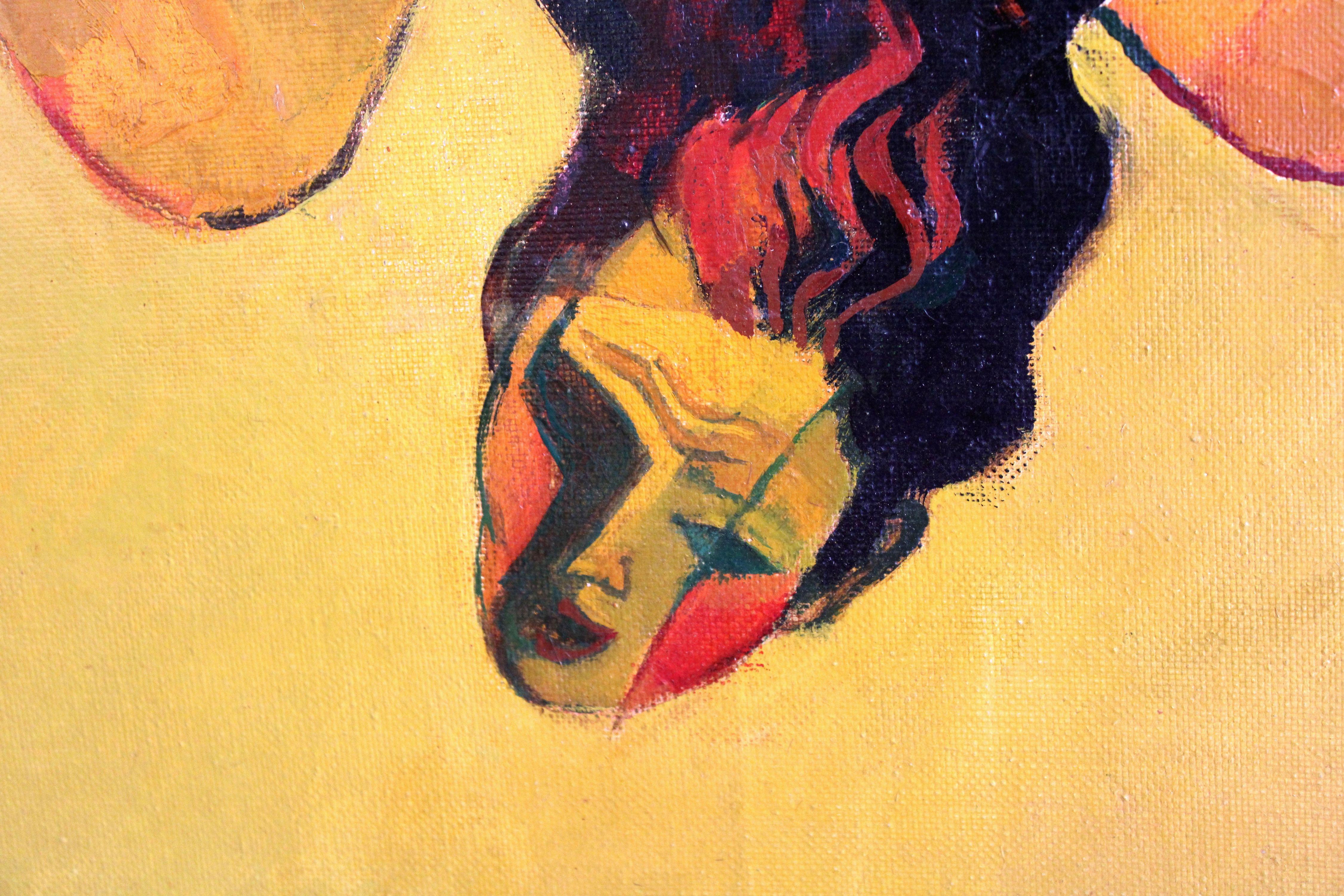 Ícaro. 1981. Óleo sobre lienzo, 100x150 cm en venta 3
