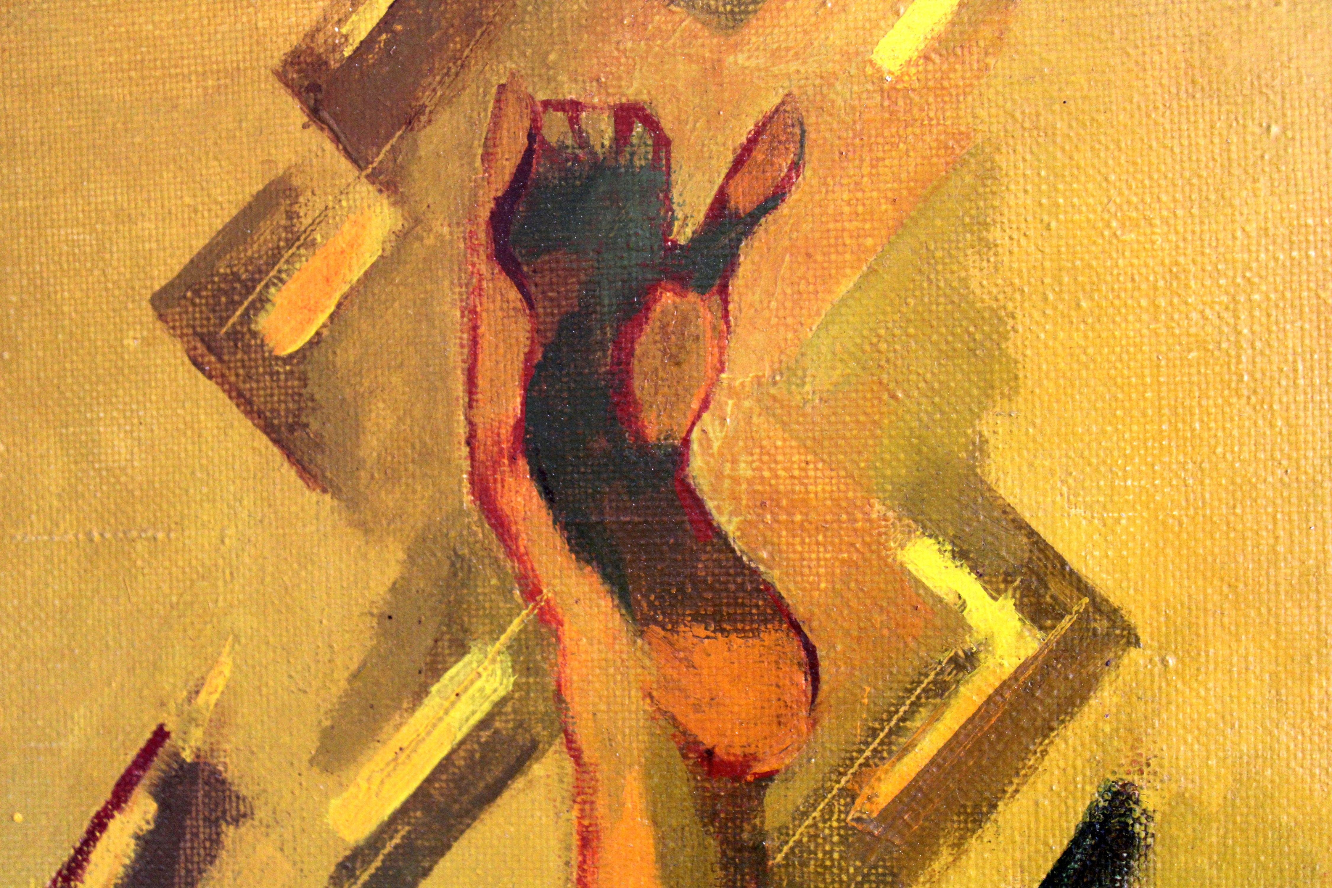 Ícaro. 1981. Óleo sobre lienzo, 100x150 cm en venta 4