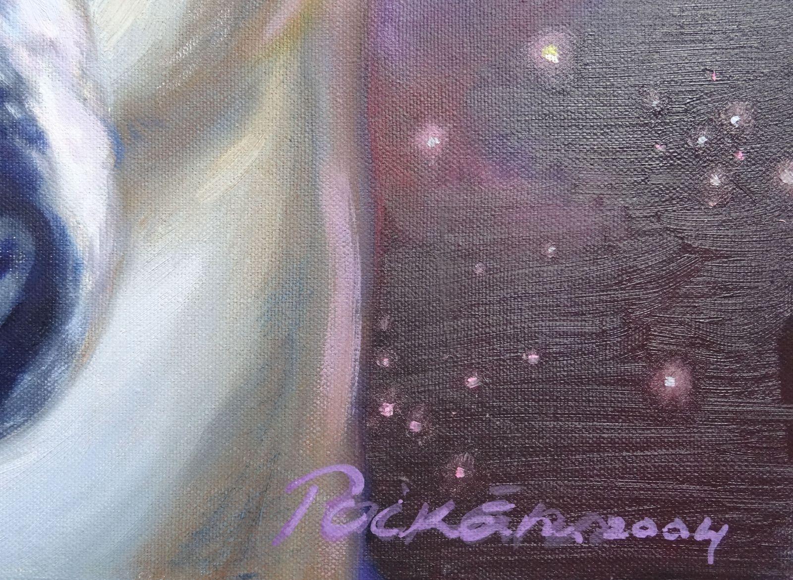 Previsión meteorológica 2004, lienzo, óleo, 50x70 cm - Painting de Ivars Poikans