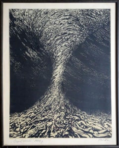 Whirlwind  1979, paper, lithography, 59x46 cm