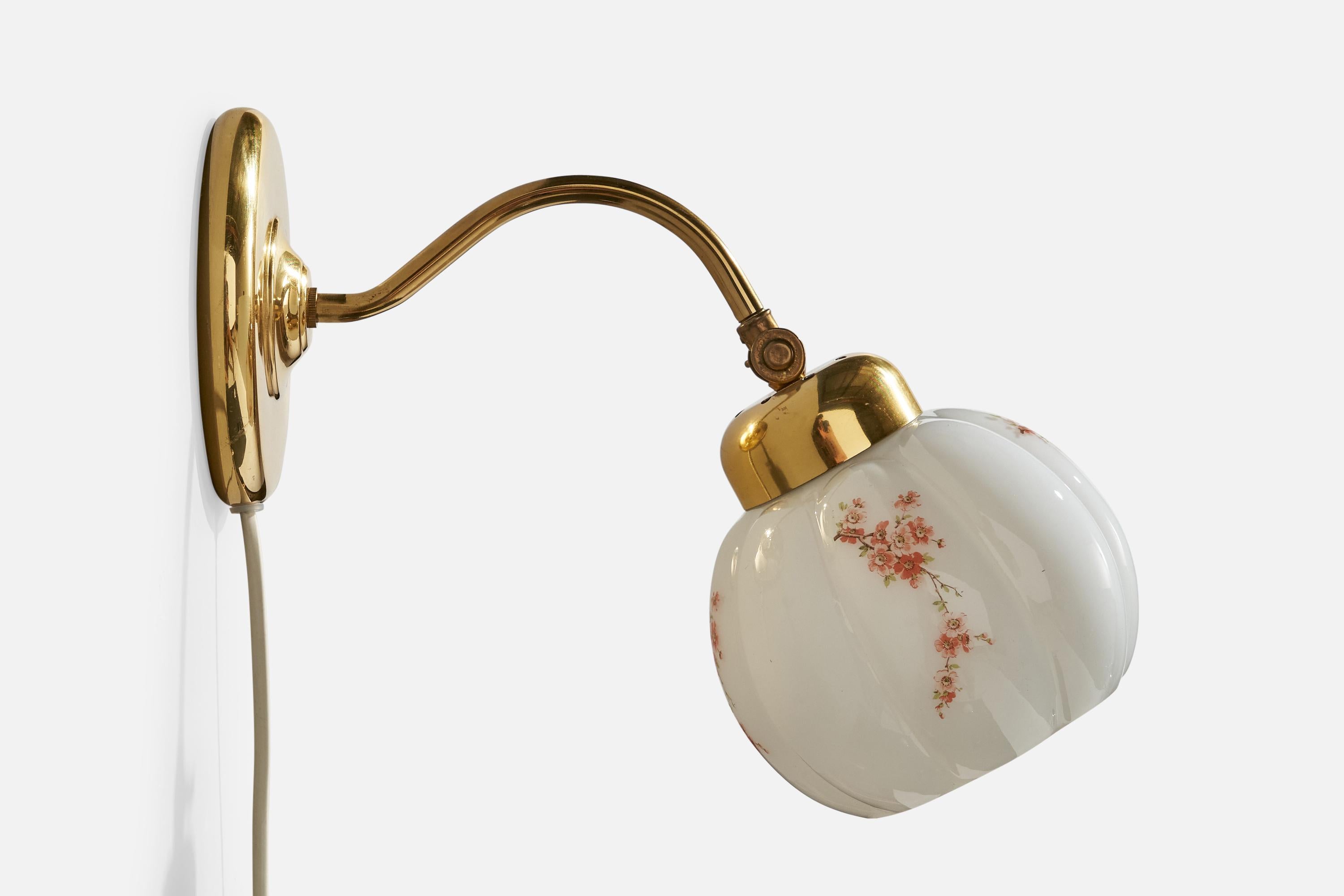 Milieu du XXe siècle Ivars, Lights, laiton, verre, Suède, années 1960 en vente