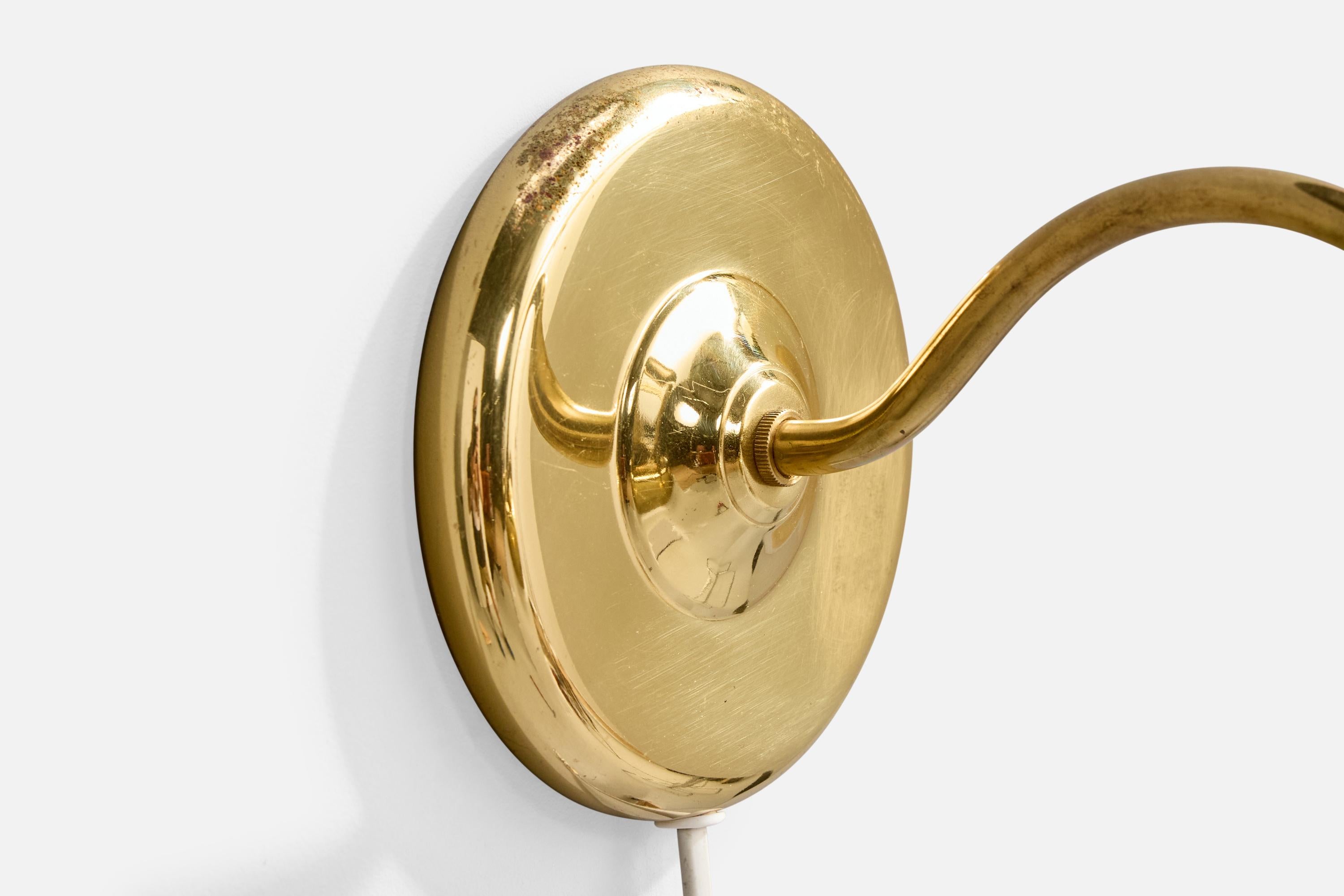Milieu du XXe siècle Ivars, Lights, laiton, verre, Suède, années 1960 en vente
