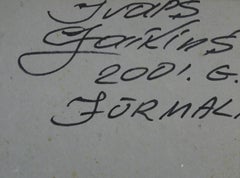 By the sea. 2001, Karton, Technik des Autors, 17,5x25 cm