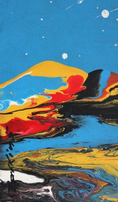 Fuji. 2002. Cardboard, author's technique, 43 x 37, 5 cm