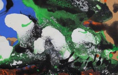 Rassemblement. Cardboard, techniques mixtes, 39x43 cm