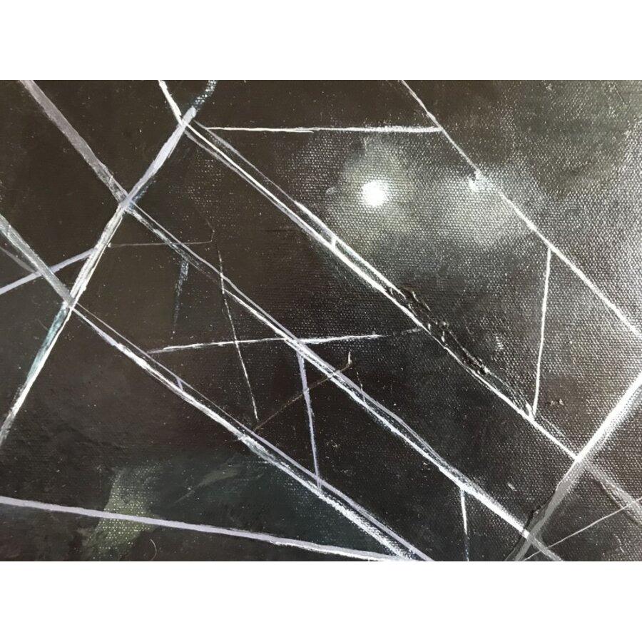 Air communications. 2010, Öl auf Leinwand, 80x100 cm – Painting von Ivdra Antra