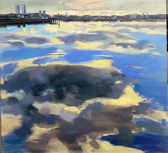 Riflessione. 2026, olio su tela, 66x70 cm
