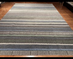 Iverni Transitional Hand-Knotted Wool Rug – 9' x 12'