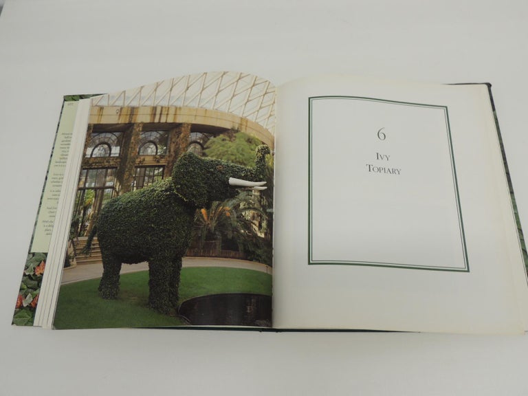 Machine-Made Ivies Decorating Hardcover Book For Sale