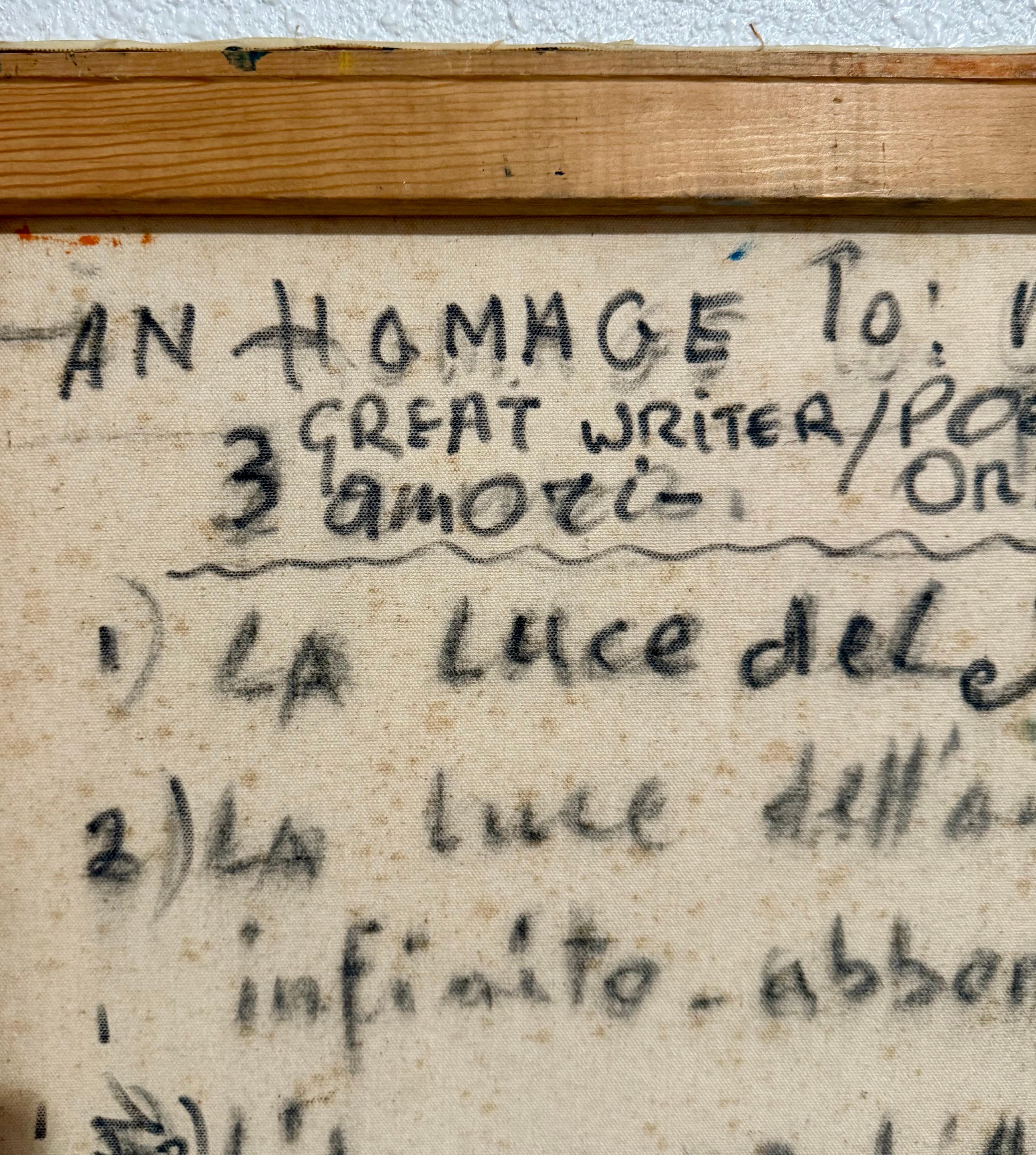 Italienisch-amerikanische surrealistische Ölgemälde Ivo David Trilogia Chromatischer Surrealismus im Angebot 14