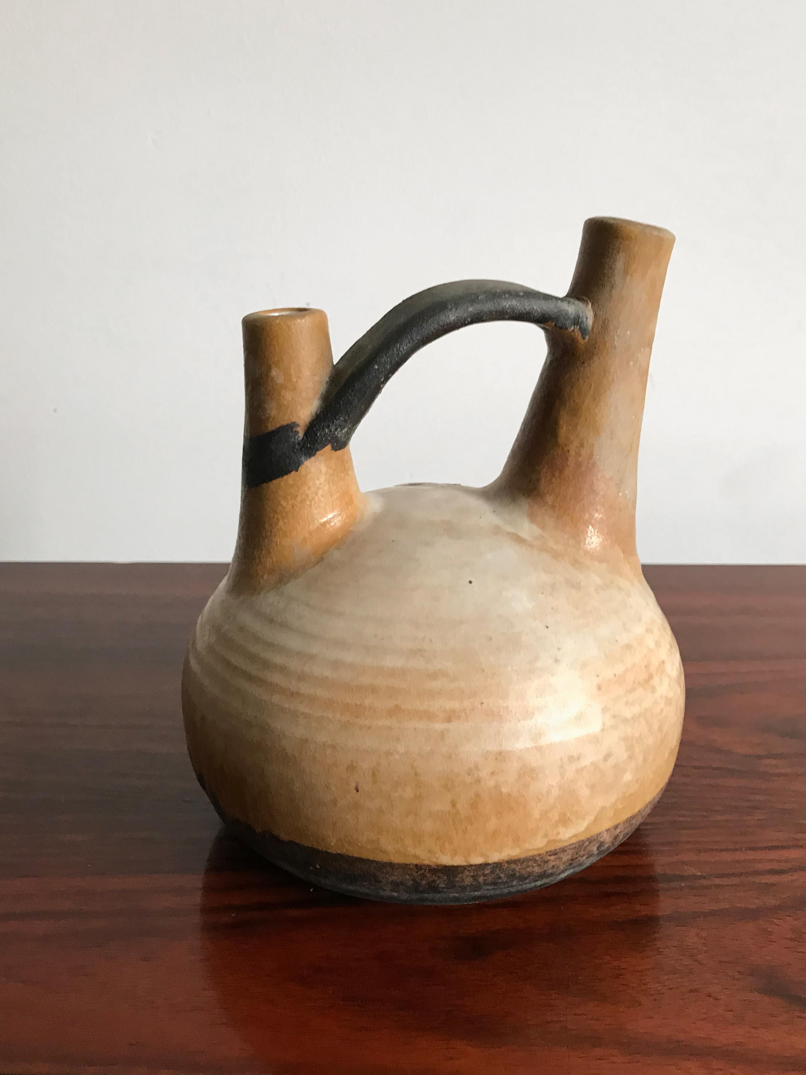Ivo Sassi Italian Mid-Century Modern Design Ceramic Vases Set, 1950s For Sale 2