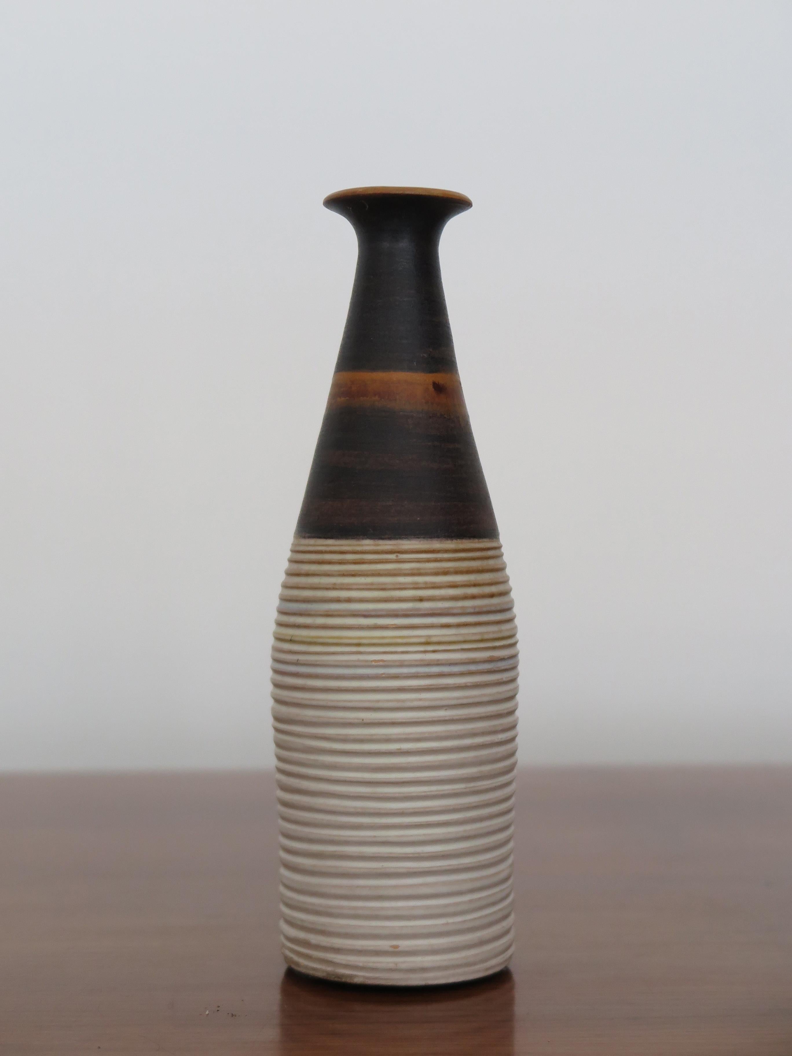 Ivo Sassi Mid-Century Modern Design Italienische Keramik Vasen Flaschen Set, 1950er Jahre im Angebot 1