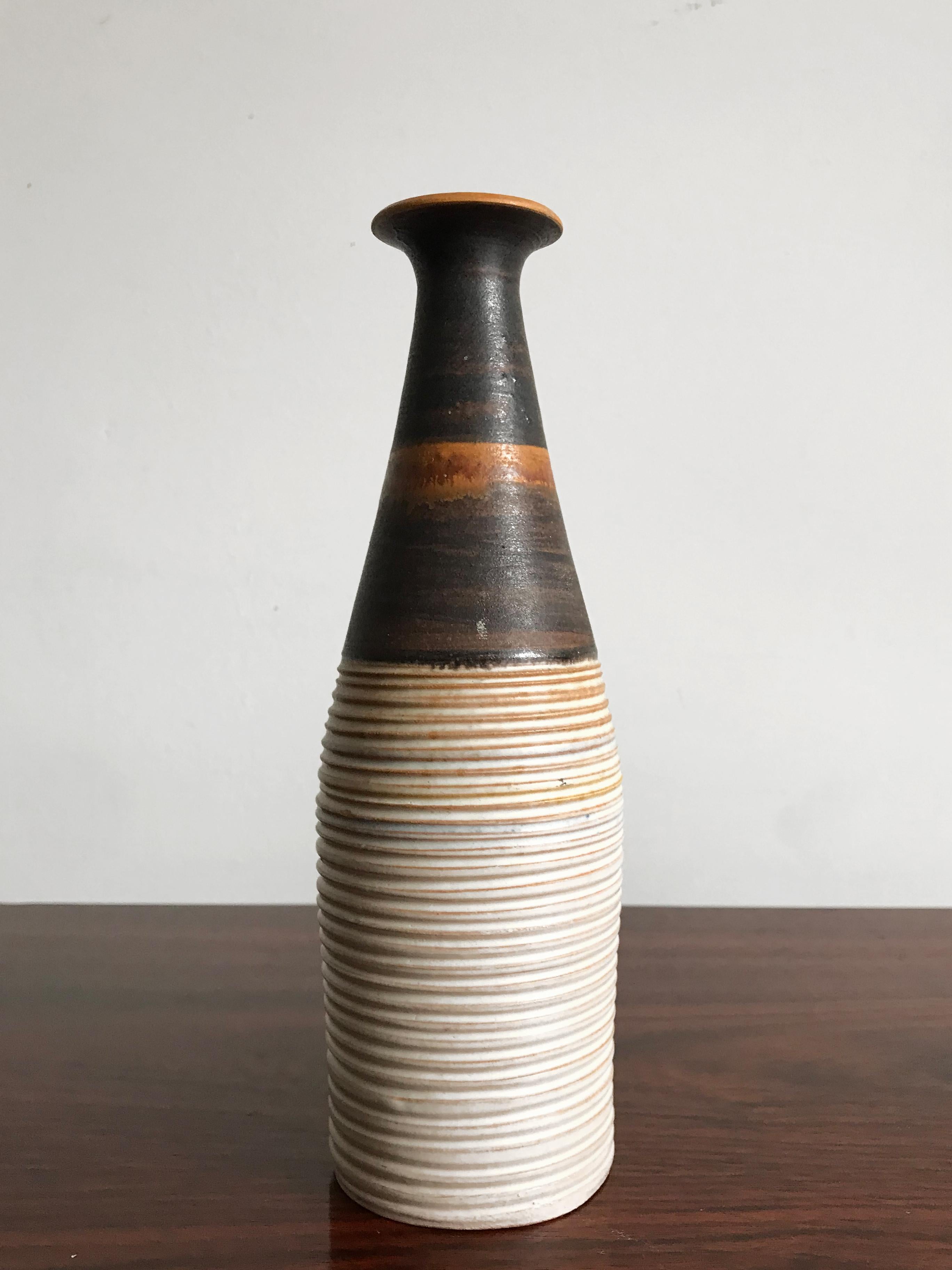 Italienisches Keramikvasen-Flaschen-Set von Ivo Sassi, Mid-Century Modern Design, 1950er Jahre im Angebot 6
