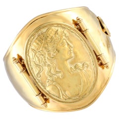 Ivo Spina - Bracelet manchette Renaissance Revive en or jaune 18K