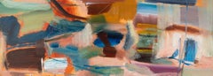 The Blue Door, Oil on Canvas Painting by Ivon Hitchens, 1972