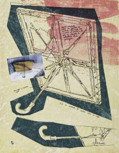Artista cubano firmato in edizione limitata stampa d'arte originale in serigrafia su tela